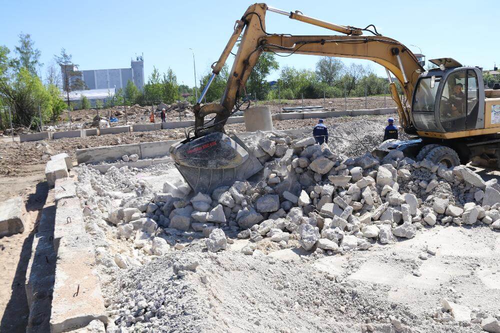Утилизация бетона в Череповце